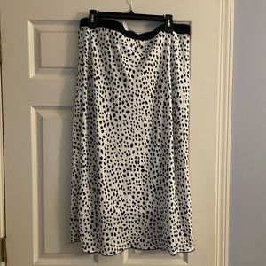 NWOT Altard State Dalmatian Maxi Skirt